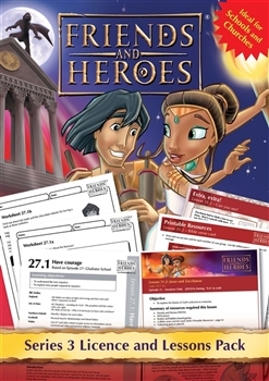 Friends and Heroes Series 3 Licence and Lessons Pack