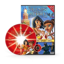 Friends and Heroes Episodes 1 & 2 DVD 10 languages
