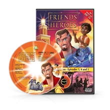 Friends and Heroes Episodes 3-5 DVD 10 languages