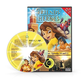 Friends and Heroes Episodes 10-11 DVD 10 languages