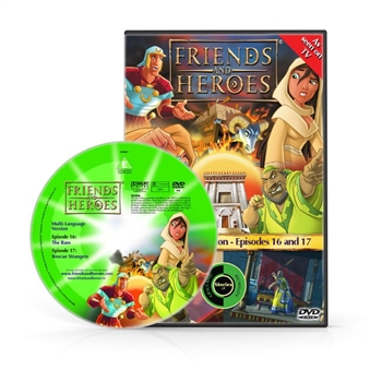 Friends and Heroes Episodes 16-17 DVD 10 languages
