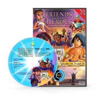 Friends and Heroes Episodes 24-26 DVD 10 languages