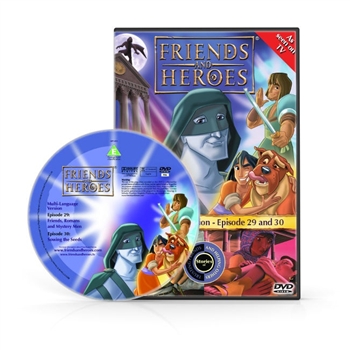 Friends and Heroes Episodes 29-30 DVD 10 languages