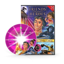 Friends and Heroes Episodes 35-36 DVD 10 languages