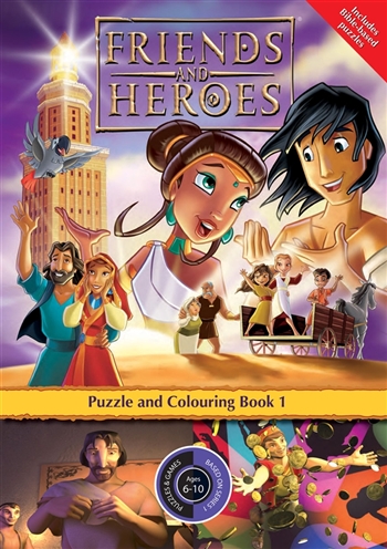 Puzzle Book 1 - Friends and Heroes - Series 1 - pack of 10