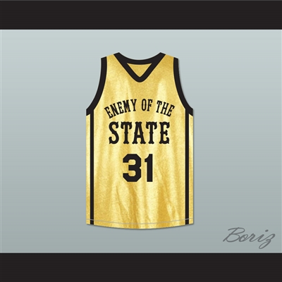 Jason Martin Double A 31 Enemy Of The State Basketball Jersey Crossover