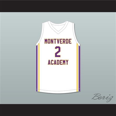 Andrew Nembhard 2 Montverde Academy Eagles White Basketball Jersey 1