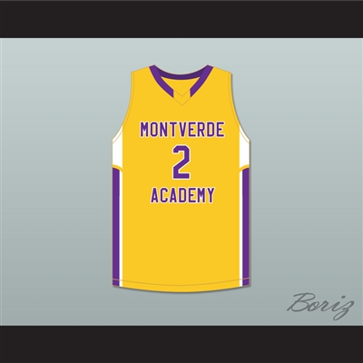Andrew Nembhard 2 Montverde Academy Eagles Yellow Basketball Jersey 2