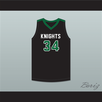 Alex Antetokounmpo 34 Dominican High School Knights Black Basketball Jersey 1