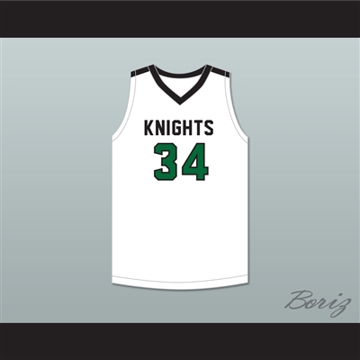 Alex Antetokounmpo 34 Dominican High School Knights White Basketball Jersey 2
