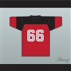 Ben Fector 66 Blackfoot High School Red Football Jersey 1