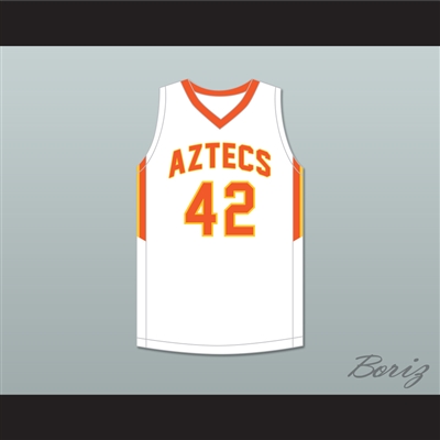 Dalen Terry 4 Corona del Sol High School Aztecs White Basketball Jersey 1