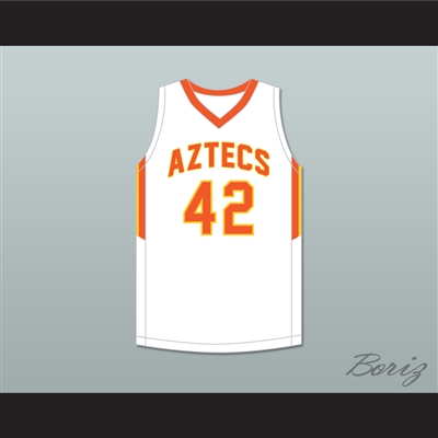 Dalen Terry 4 Corona del Sol High School Aztecs White Basketball Jersey 2