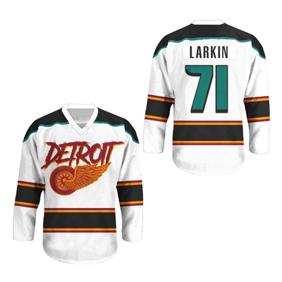 Dylan Larkin Hockey Jersey Detroit Wings Custom name number all sizes