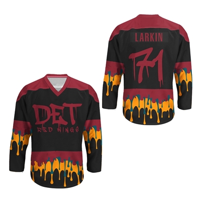 Dylan Larkin Hockey Jersey Detroit Wings Custom name number all sizes