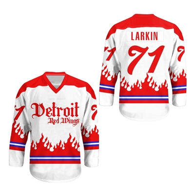 Dylan Larkin Hockey Jersey Detroit Wings Custom name number all sizes