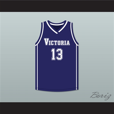 Dyson Daniels 13 Bendigo HIgh School Victoria Navy Blue Basketball Jersey 1