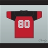 George Shank 80 Blackfoot High School Red Football Jersey 1