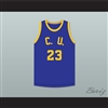 Hollis 23 Cadwallader University Blue Basketball Jersey Fast Break