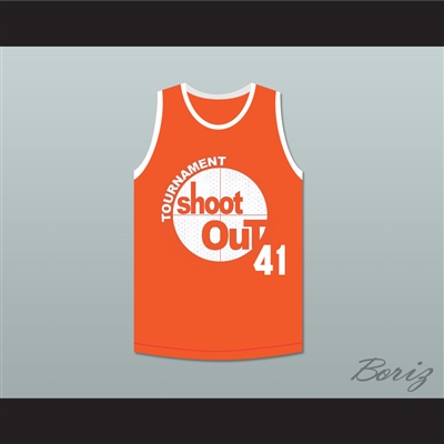 James Speedy Williams 41 Tournament Shoot Out Demons Orange Basketball Jersey Above The Rim
