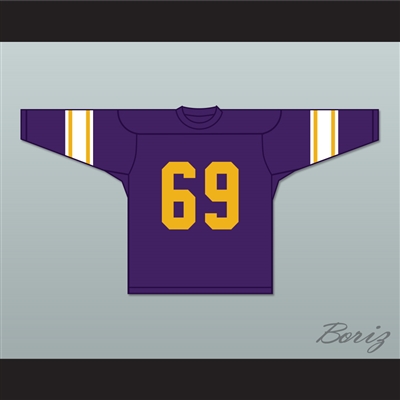 Lawrence 69 Louisiana University Purple Football Jersey