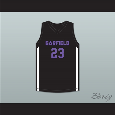 MarJon Beauchamp 23 Garfield High School Bulldogs Black Basketball Jersey 2
