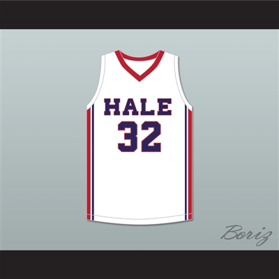 MarJon Beauchamp 32 Nathan Hale High School Raiders White Basketball Jersey 1