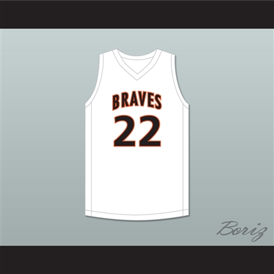 Otto Porter Jr. 22 Scott County Central High School Braves White Basketball Jersey 1