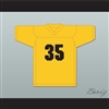Preston Lacy 35 Blindside Yellow Gold Football Jersey