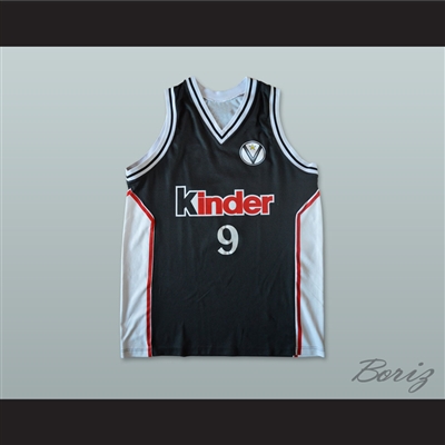 Salius Stombergas 9 Virtus Bolonia Basketball Jersey