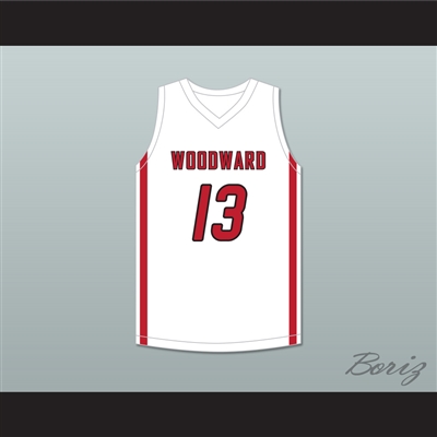 Walker Kessler 13 Woodward Academy War Eagles White Basketball Jersey 1