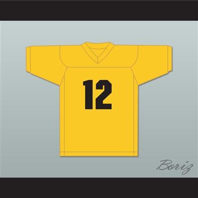 Wee Man 12 Blindside Yellow Gold Football Jersey