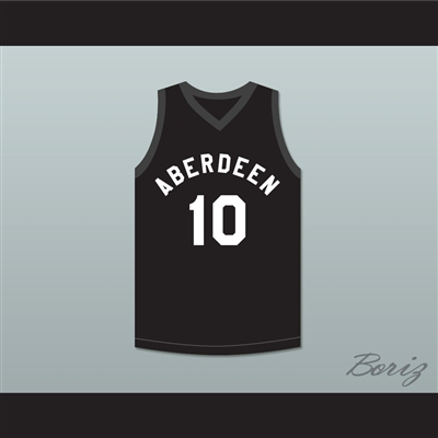 Allen Iverson 10 Aberdeen Elementary School Black Basketball Jersey