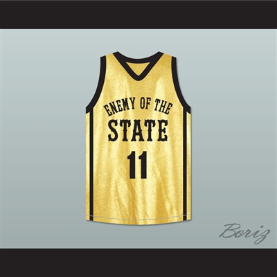 Anthony Mackie Tech 11 Enemy Of The State Basketball Jersey Crossover