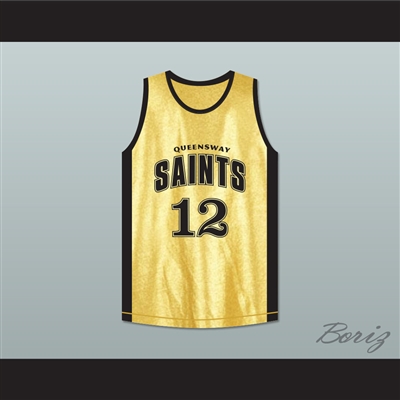 Stephen Curry 12 Queensway Christian College Saints Toronto Basketball Jersey