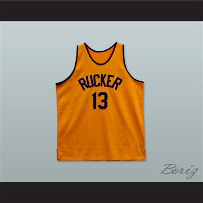 1946 Rucker Park NYC 13 Orange Basketball Jersey