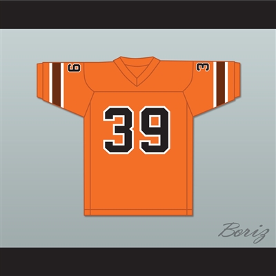 1974-75 WFL Larry Csonka 39 Memphis Grizzlies Road Football Jersey