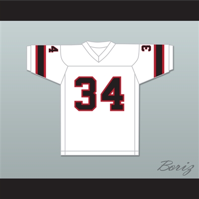 1974 WFL Vince Clements 34 Honolulu Hawaiians Home Football Jersey