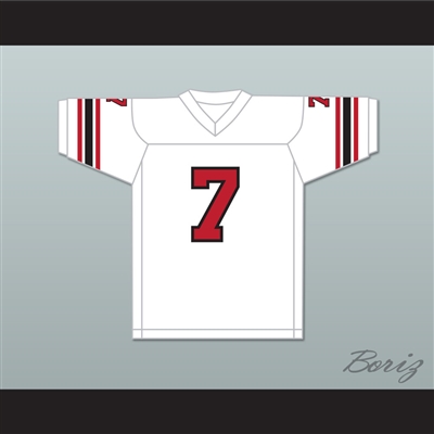 1974 WFL Virgil Carter 7 Chicago Fire Home Football Jersey