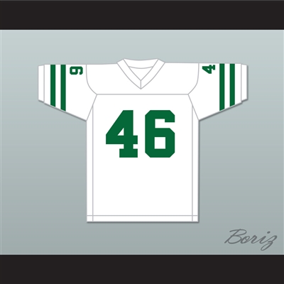 1975 WFL Cyril Pinder 46 Chicago Winds Home Football Jersey