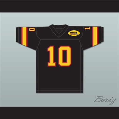 1975 WFL George Mira 10 Jacksonville Express Road Football Jersey with Patch