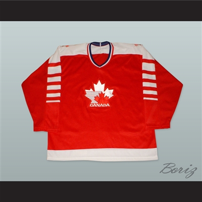 1982 Canada Hockey Jersey with Embroidered Patches