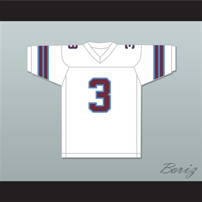 1983-84 USFL Bobby Hebert 3 Michigan Panthers Home Football Jersey
