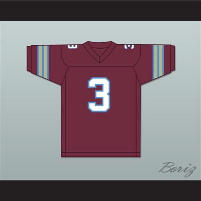 1983-84 USFL Bobby Hebert 3 Michigan Panthers Road Football Jersey