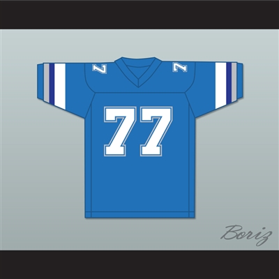 1983 USFL Junior Ah You 77 Boston Breakers Road Football Jersey