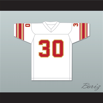 1983 USFL Leon Perry 30 Birmingham Stallions Home Football Jersey
