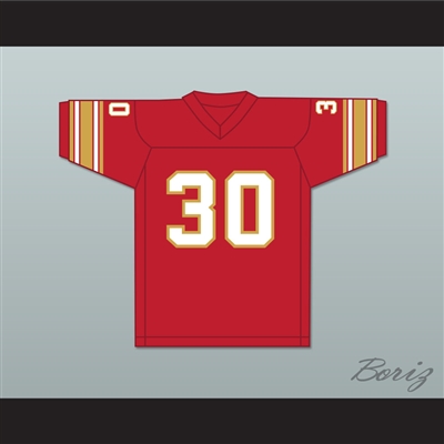 1983 USFL Leon Perry 30 Birmingham Stallions Road Football Jersey