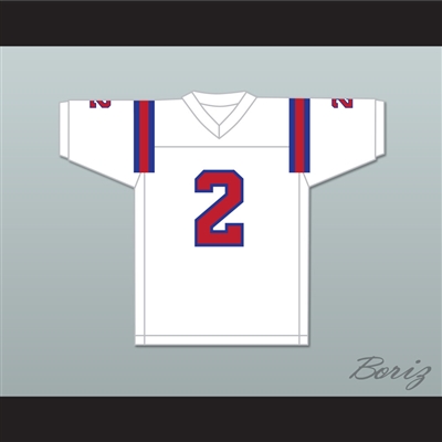 1983 USFL Trumaine Johnson 2 Chicago Blitz Home Football Jersey
