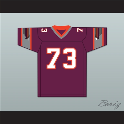 1984 USFL Ed Gantner 73 Jacksonville Bulls Road Football Jersey