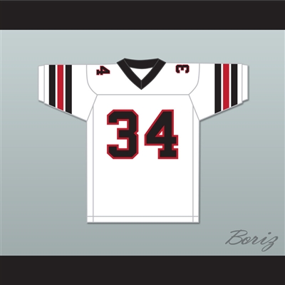 1984 USFL Ernest Anderson 34 Oklahoma Outlaws Home Football Jersey